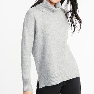 Old navy grey turtleneck sweater